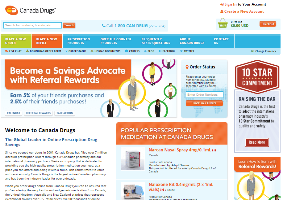 Canadapharmacytrust.net Main Page