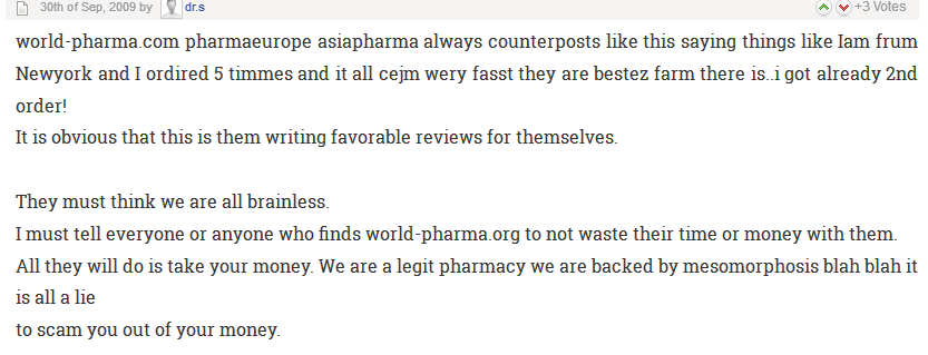 World-pharma.org Testimonial World-pharma.org Testimonial