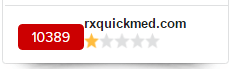 Rxquickmed.com Customers' Rating Rxquickmed.com Customers' Rating
