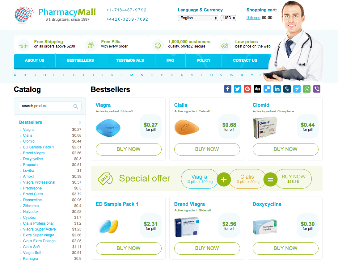 PharmacyMall Home Page PharmacyMall Home Page