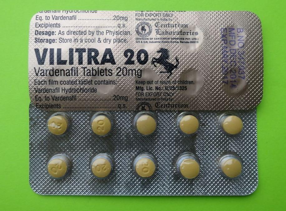 Vilitra 20mg Blister Vilitra 20mg Blister